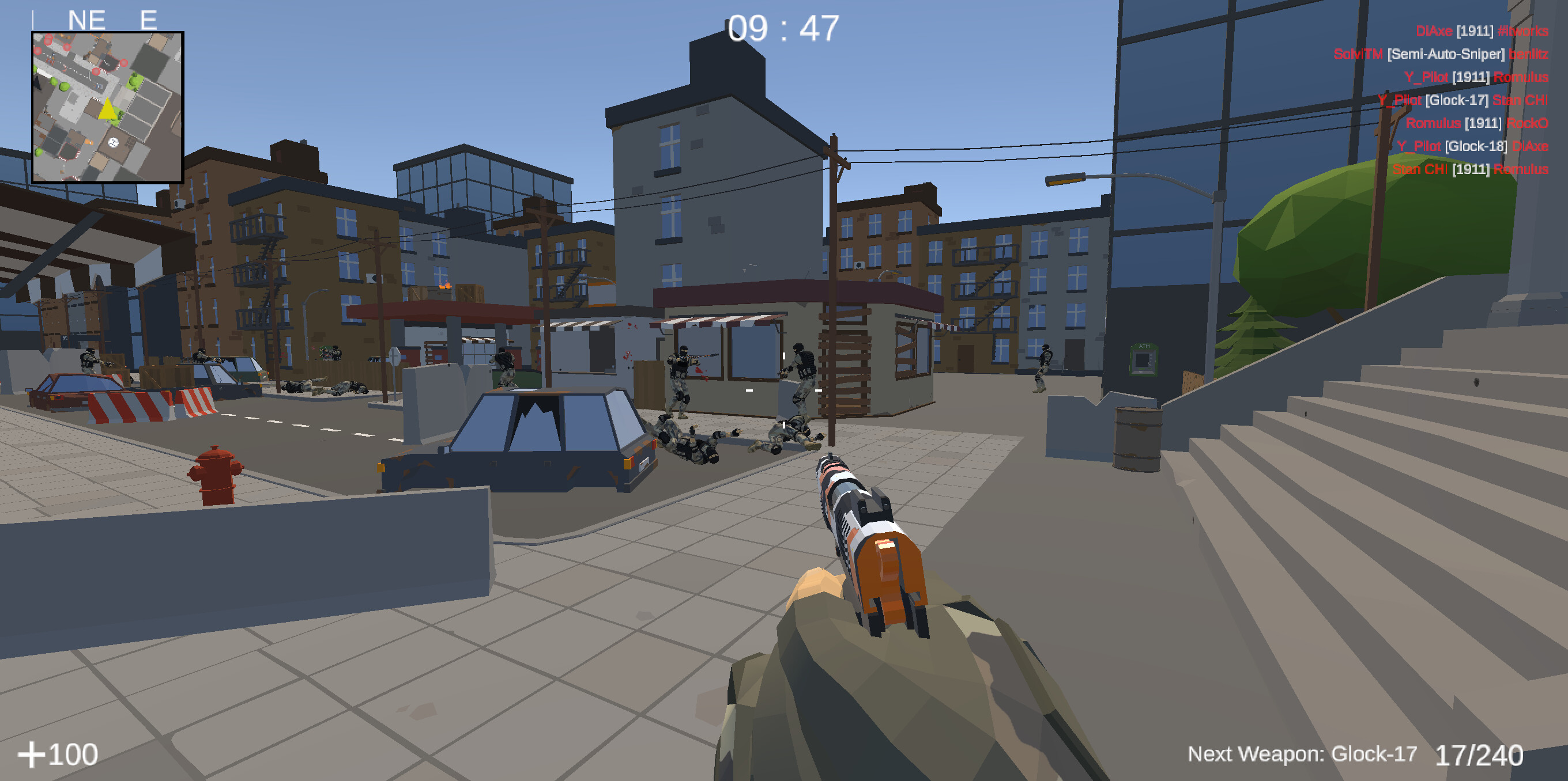 Enfilade trailer