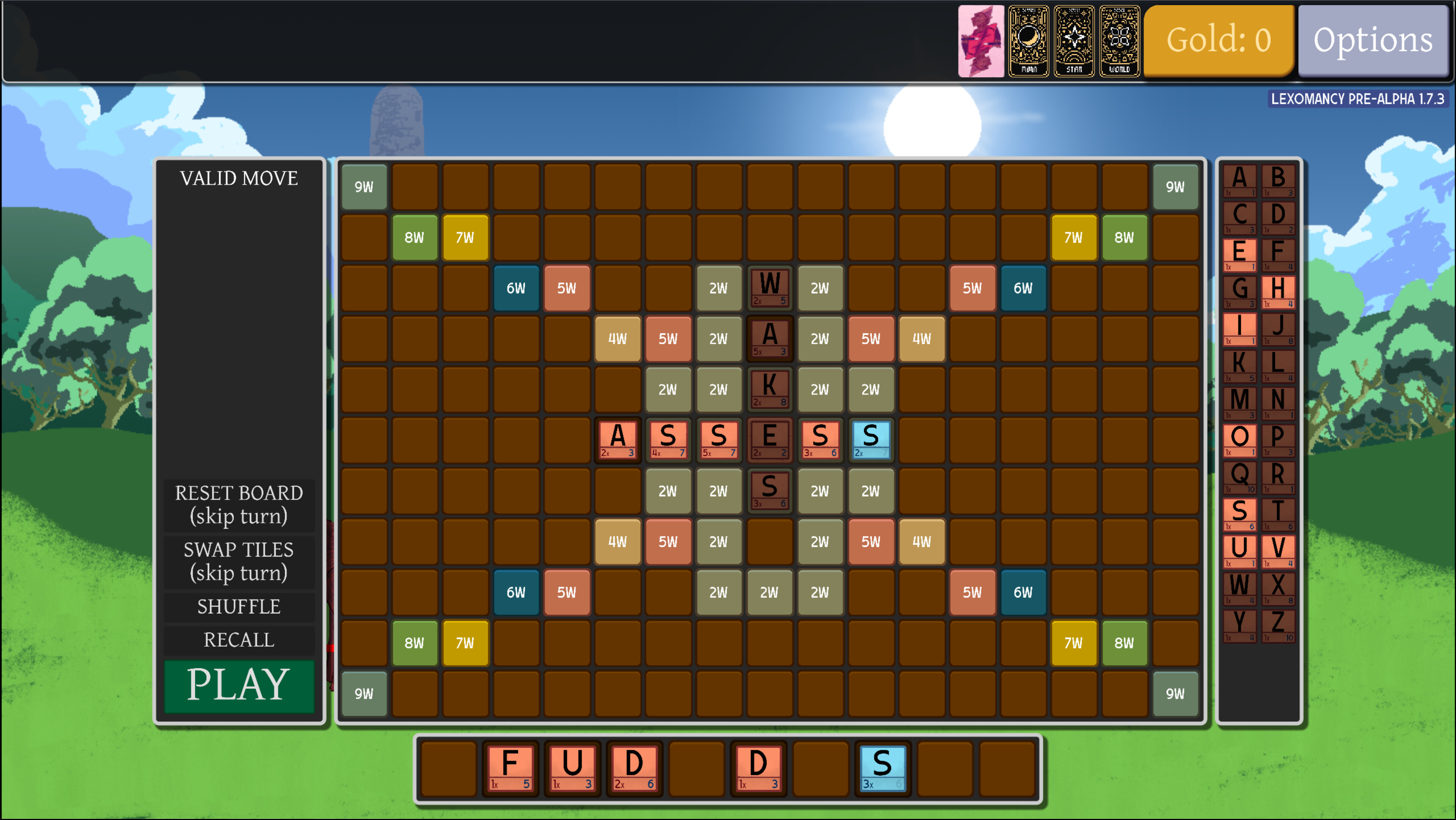 Lexomancy screenshot 1