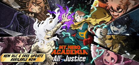 غلاف لعبة MY HERO ACADEMIA: All’s Justice