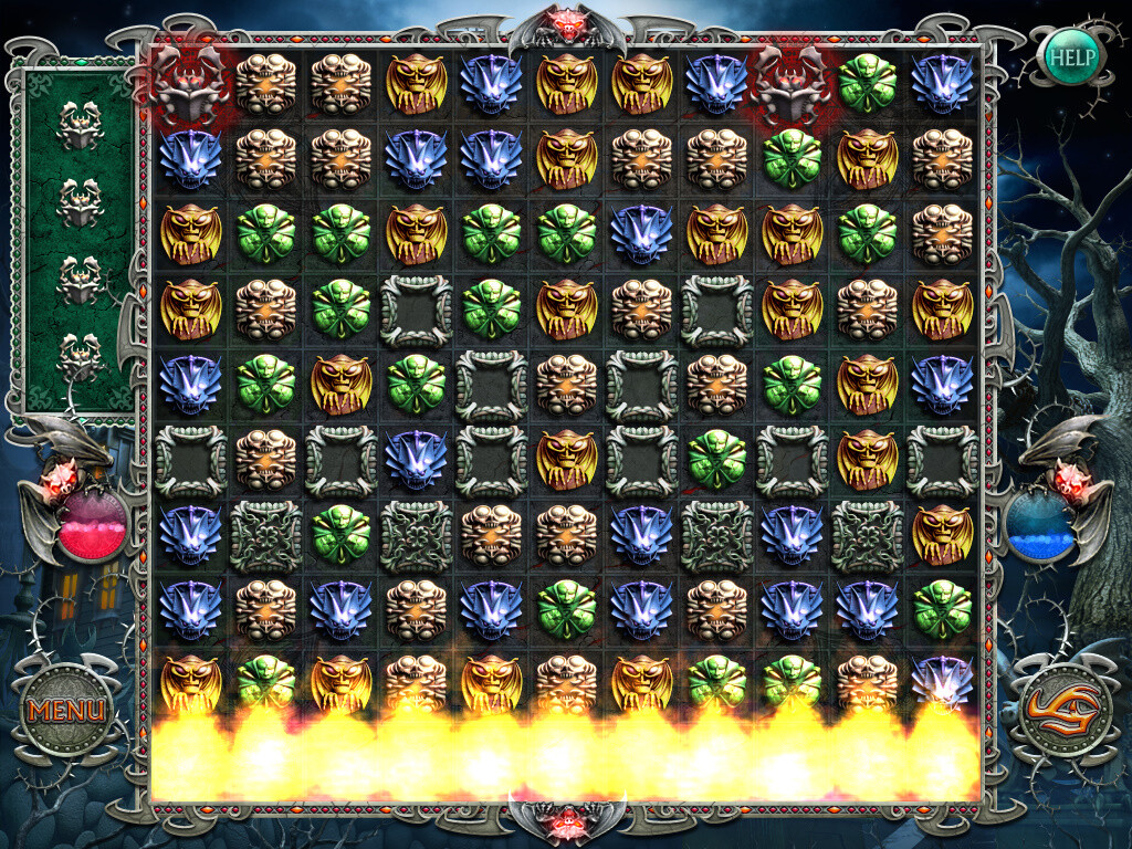 Cursed House Match 3 Puzzle screenshot 4