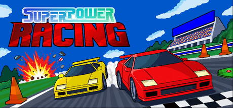 Cover art from Super Power Racing