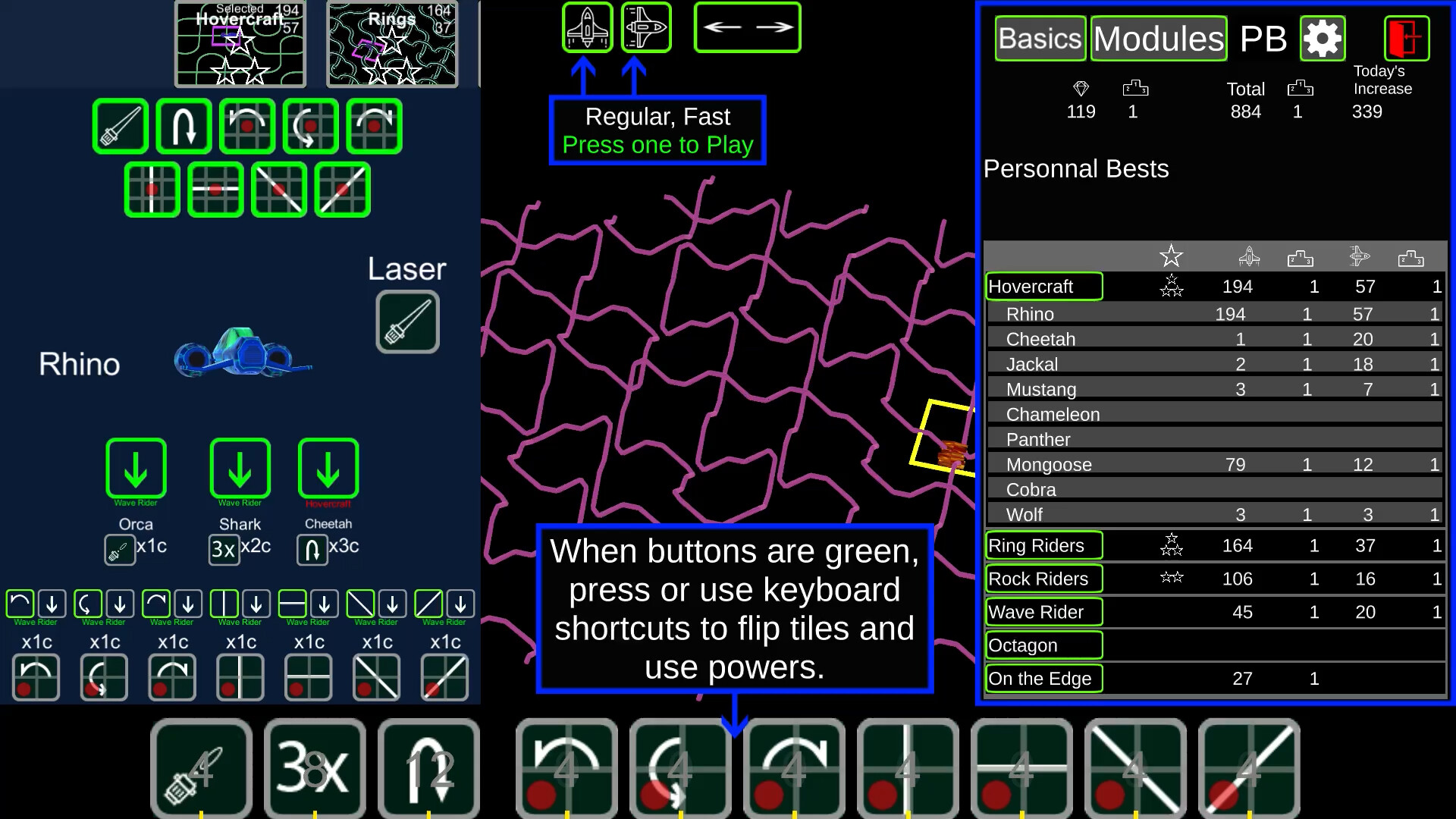 FlipTiles: Warp Lines screenshot 4