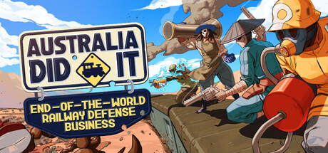 Cover art from Australia Did It: End-of-the-World Railway Defense Business