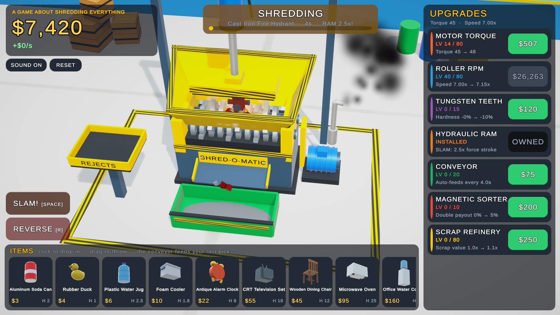 A Game About Shredding Everything screenshot 3