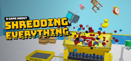 Cover art from A Game About Shredding Everything