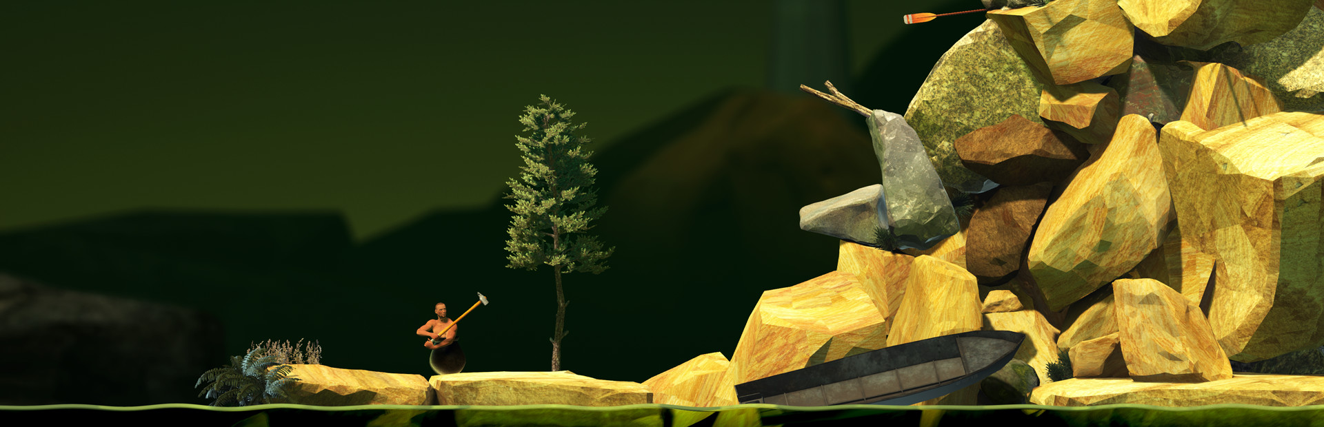 Игра Getting Over It with Bennett Foddy