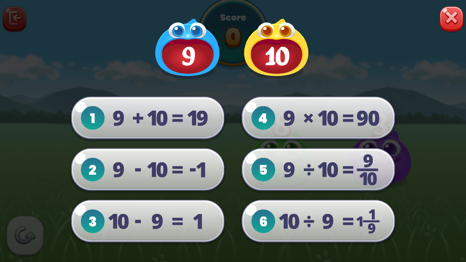 SlimeTenPuzzle screenshot 2