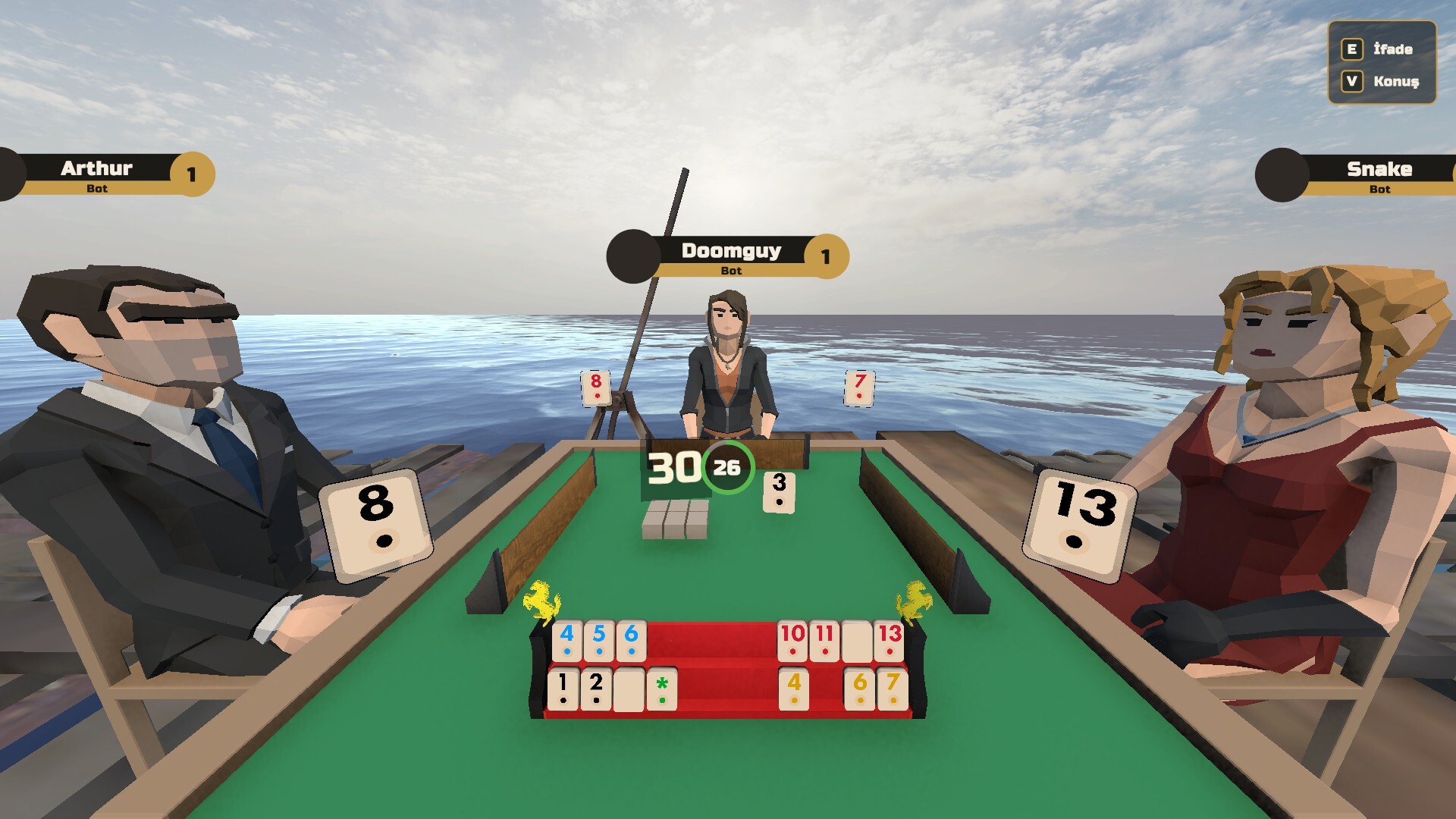 Okey Online screenshot 1
