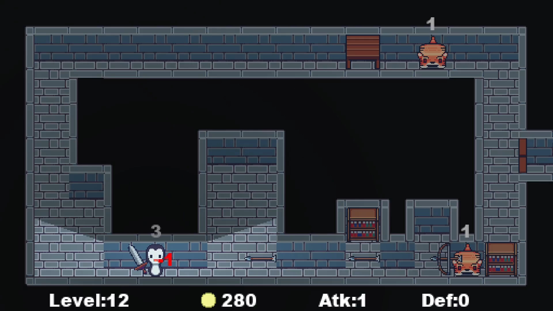 Strategy game but with a penguin who has a sword screenshot 4