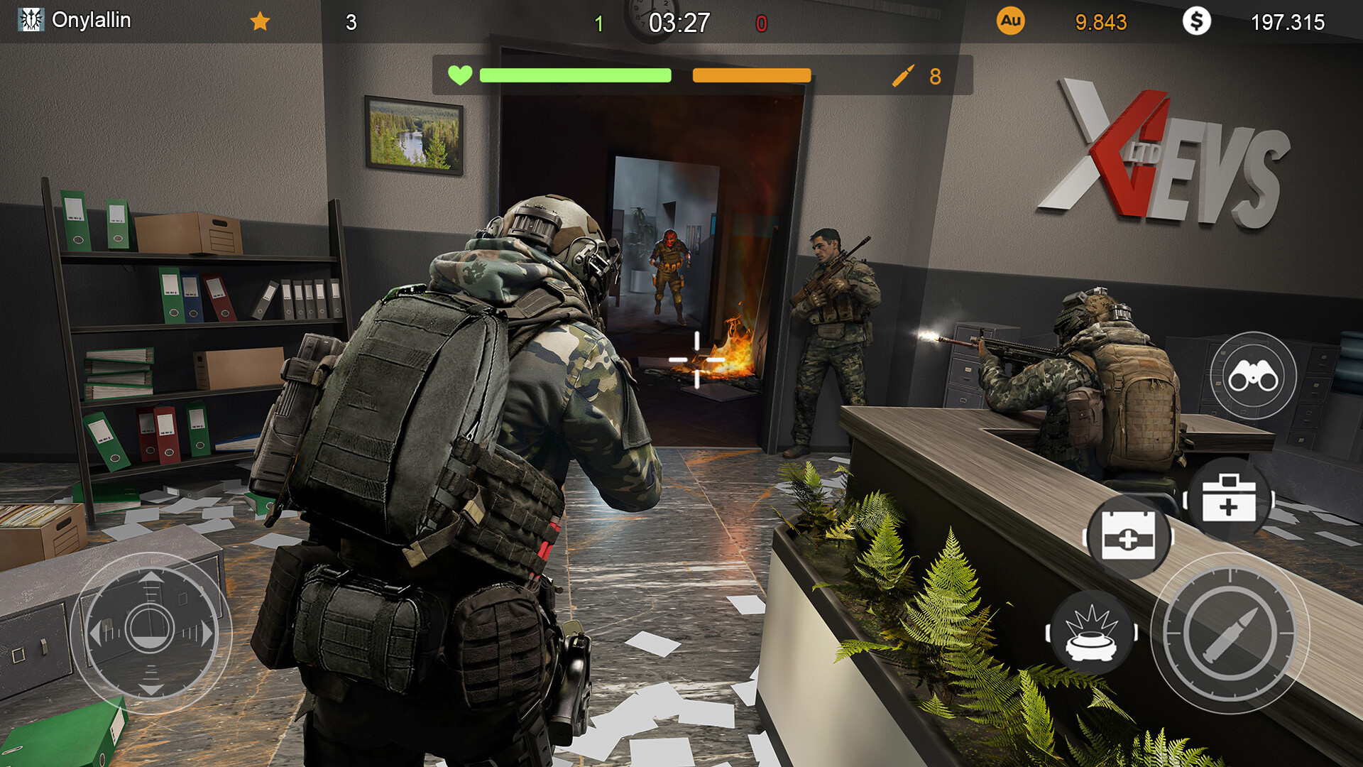 Code of War Gun Shooting Games screenshot 4