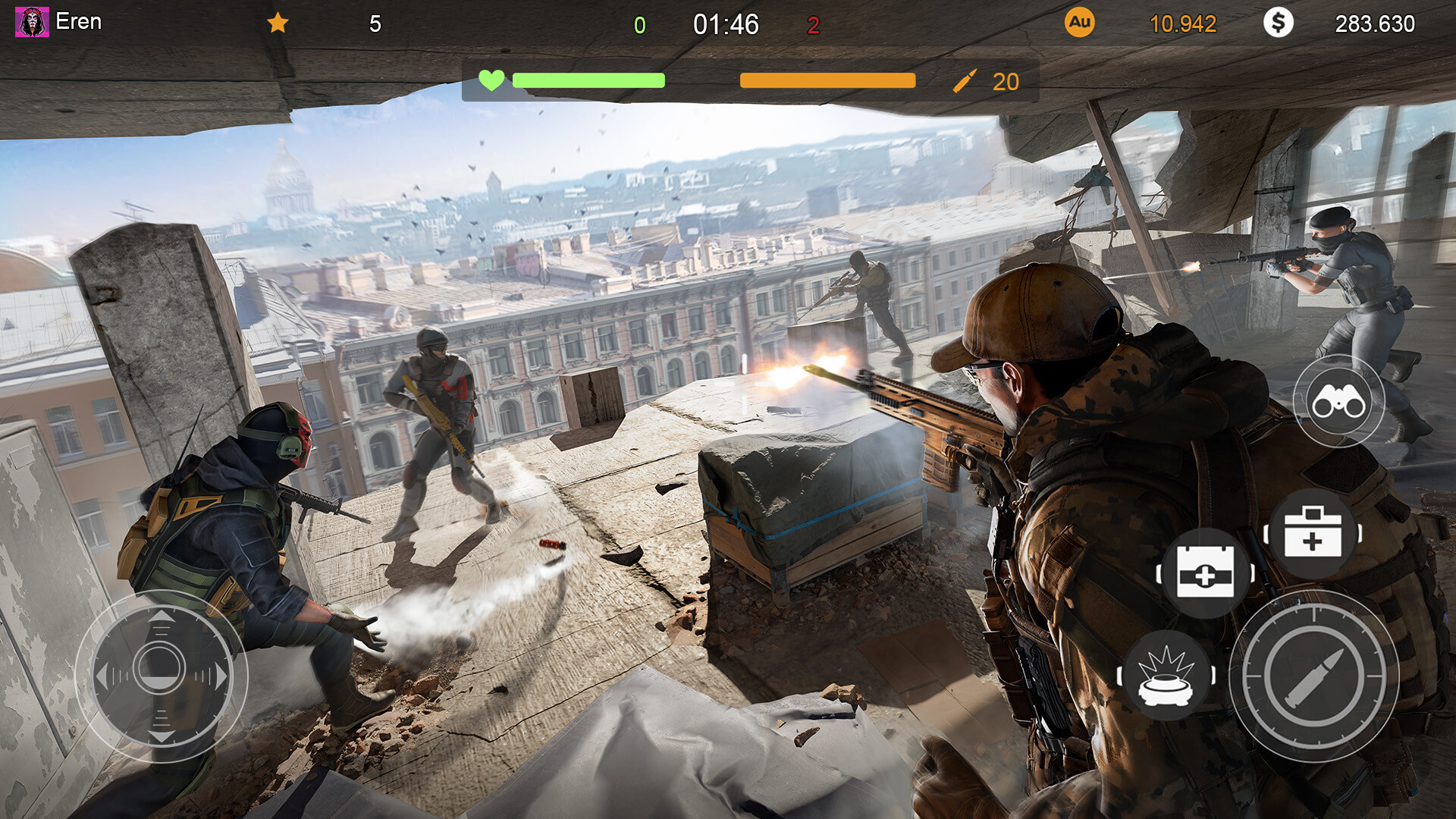 Code of War Gun Shooting Games screenshot 3