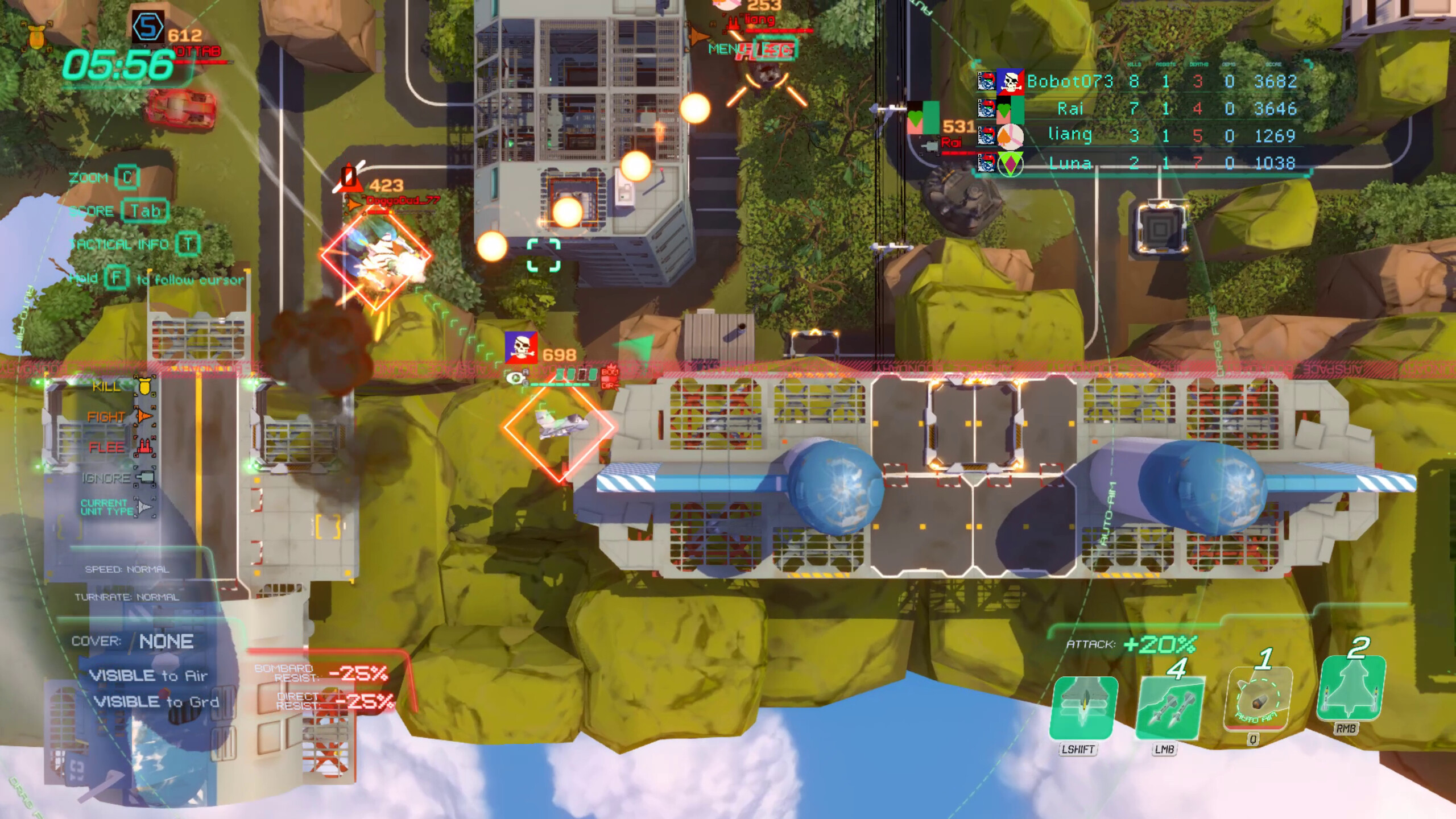 VERTICAL FIGHTERS screenshot 3