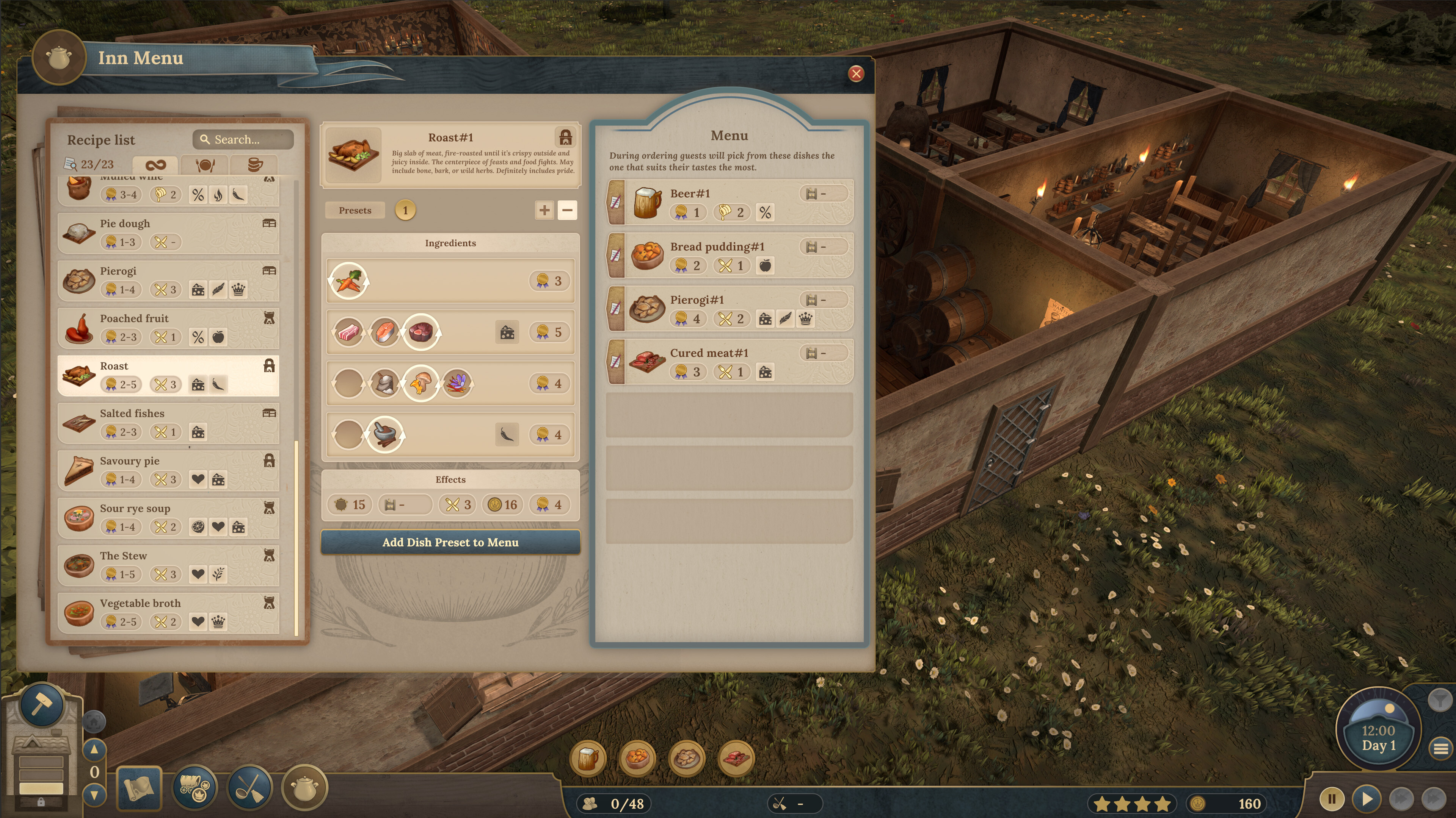 Crossroads Inn 2 - Tavern Manager screenshot 5