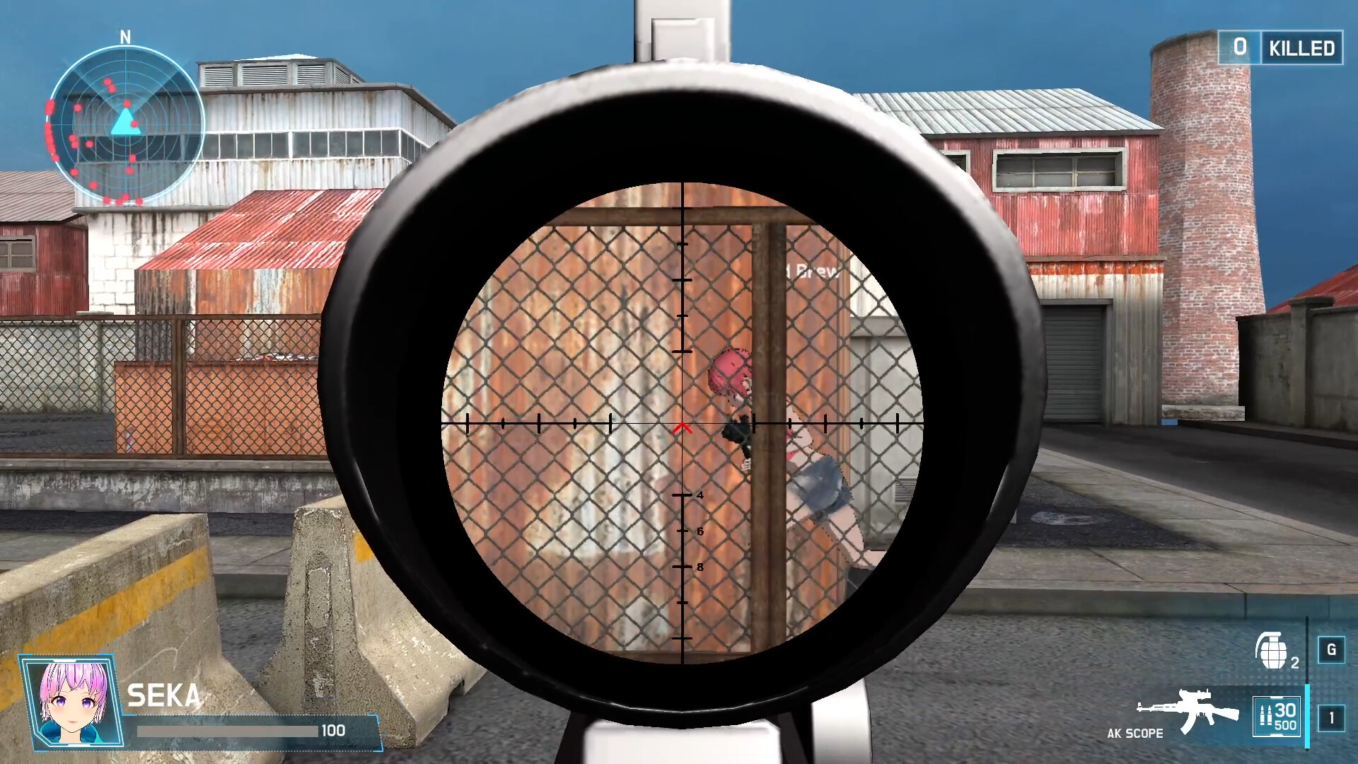 Call of Waifu : Warzone screenshot 4