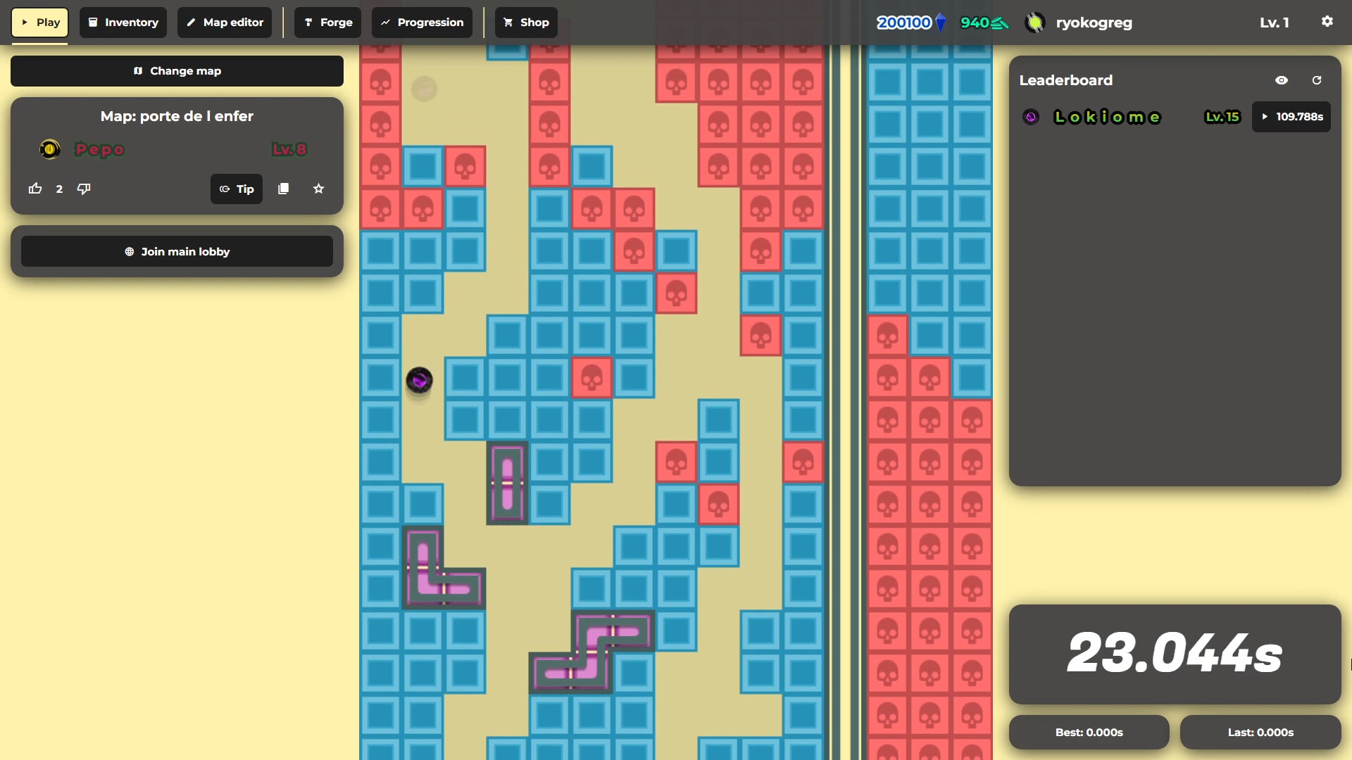 UpRunner screenshot 2