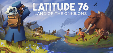 Cover art from Latitude 76: Land of the Onkilons