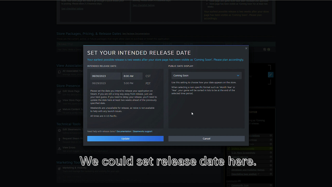 Hao Diary: Make a Game screenshot 4