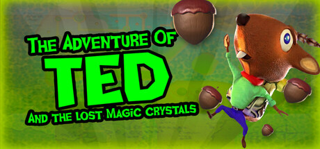 Cover art from The Adventure of TED  and the lost magic crystals