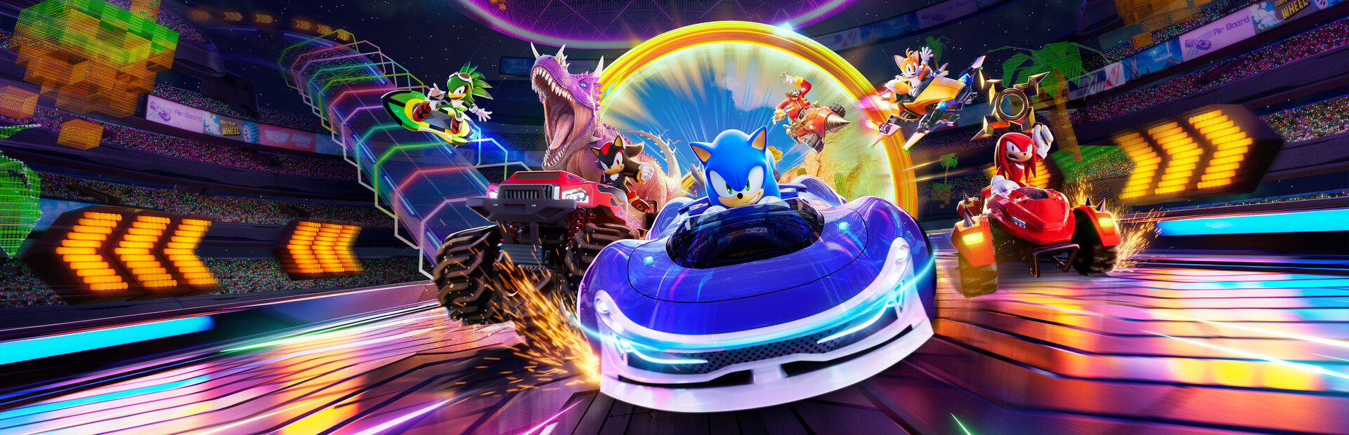 Игра Sonic Racing: CrossWorlds