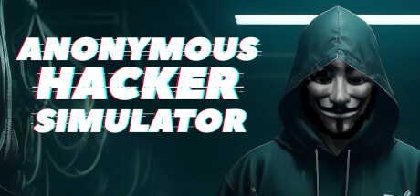 غلاف لعبة Anonymous Hacker Simulator
