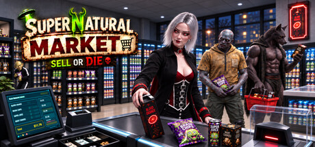 Cover art from SuperNatural Market: Sell or Die