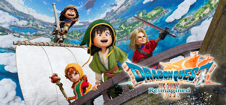 غلاف لعبة DRAGON QUEST VII Reimagined