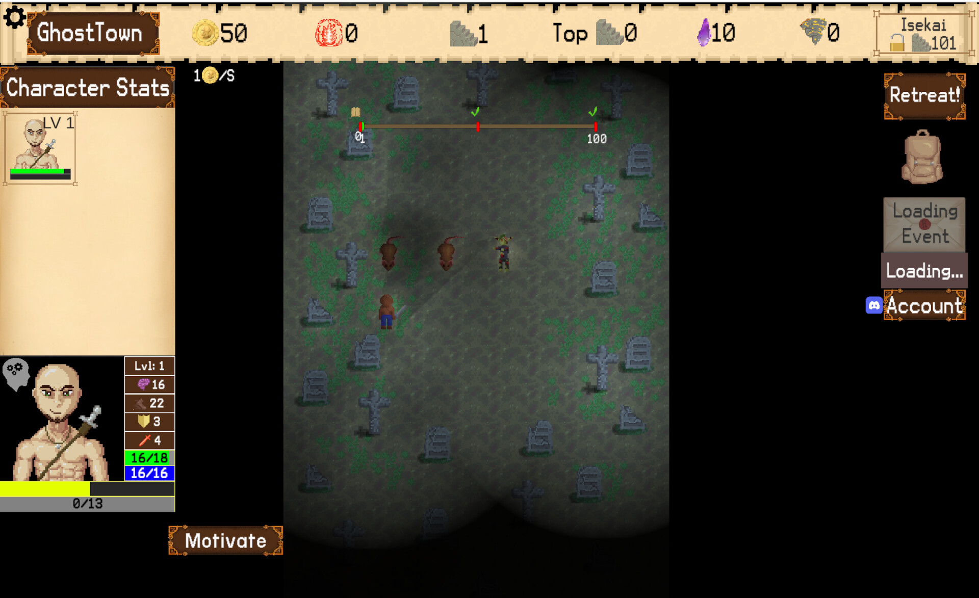Idle Isekai - An idle RPG screenshot 3