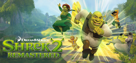 Cover art from DreamWorks Shrek 2 Remastered