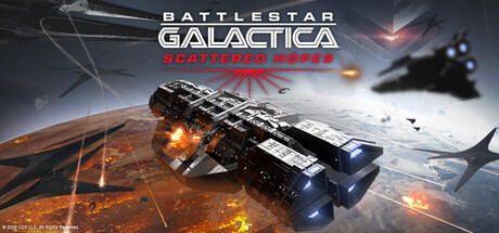 غلاف لعبة Battlestar Galactica: Scattered Hopes