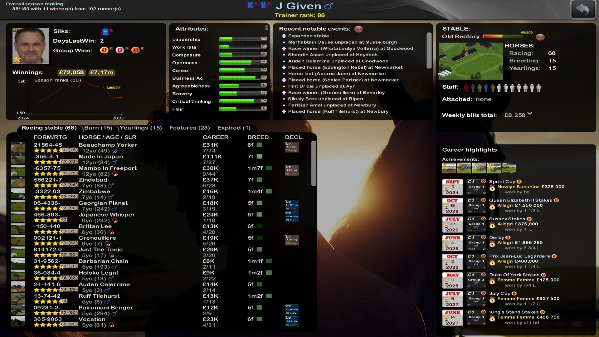 Starters Orders 8 Horse Racing screenshot 2