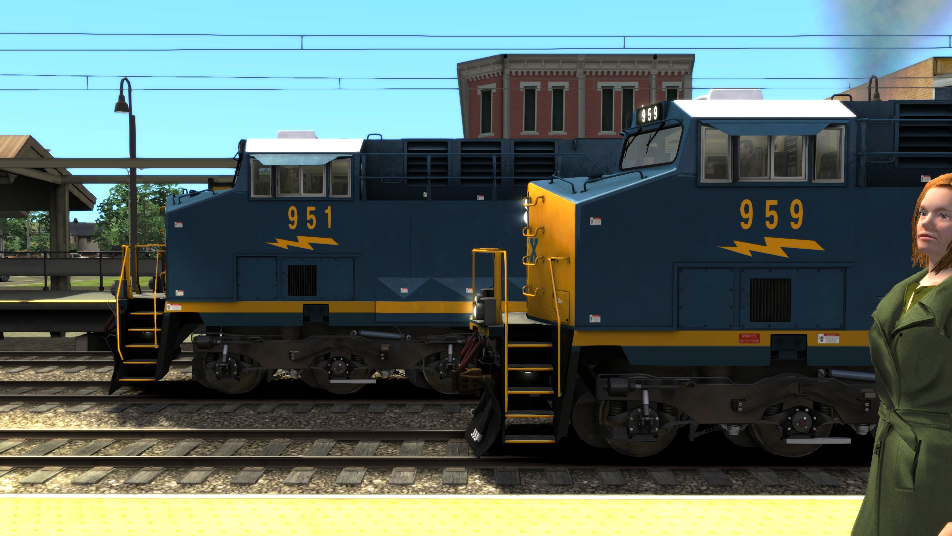 CSX ES44AC Add-on Livery screenshot 3