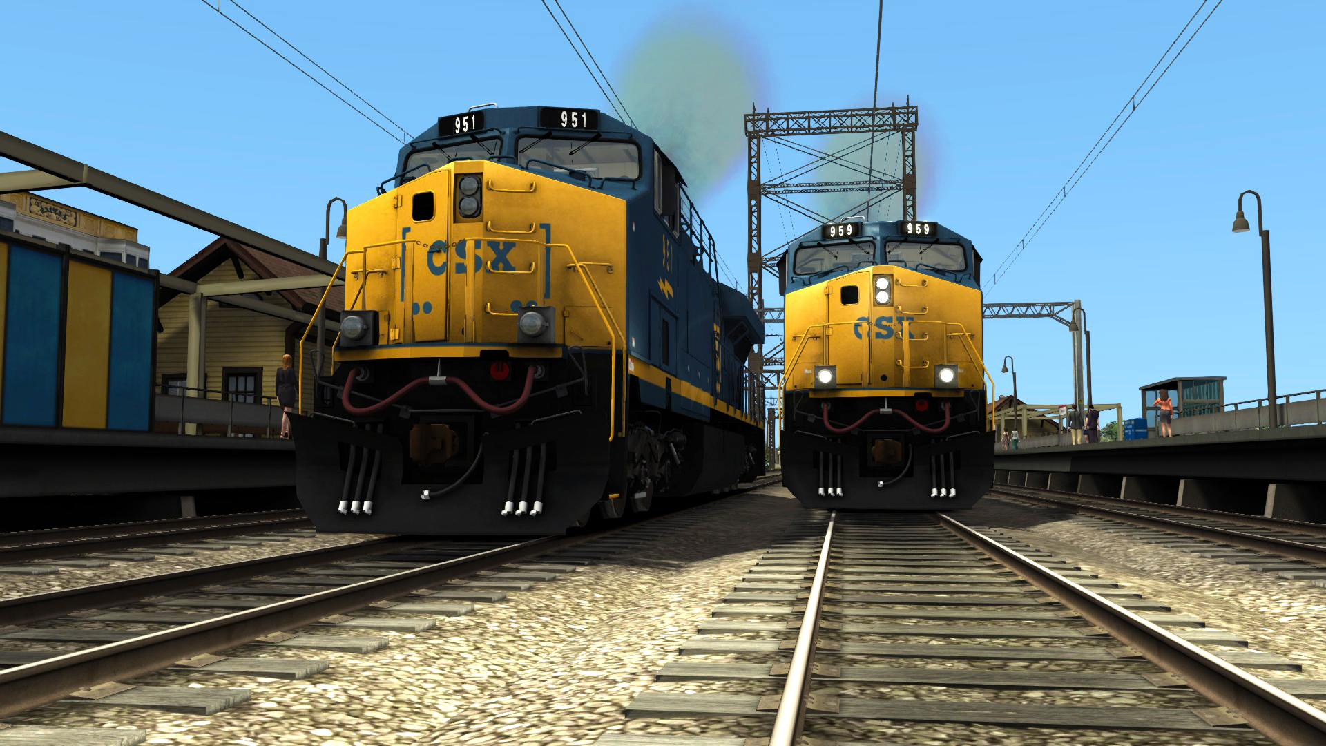 CSX ES44AC Add-on Livery screenshot 1
