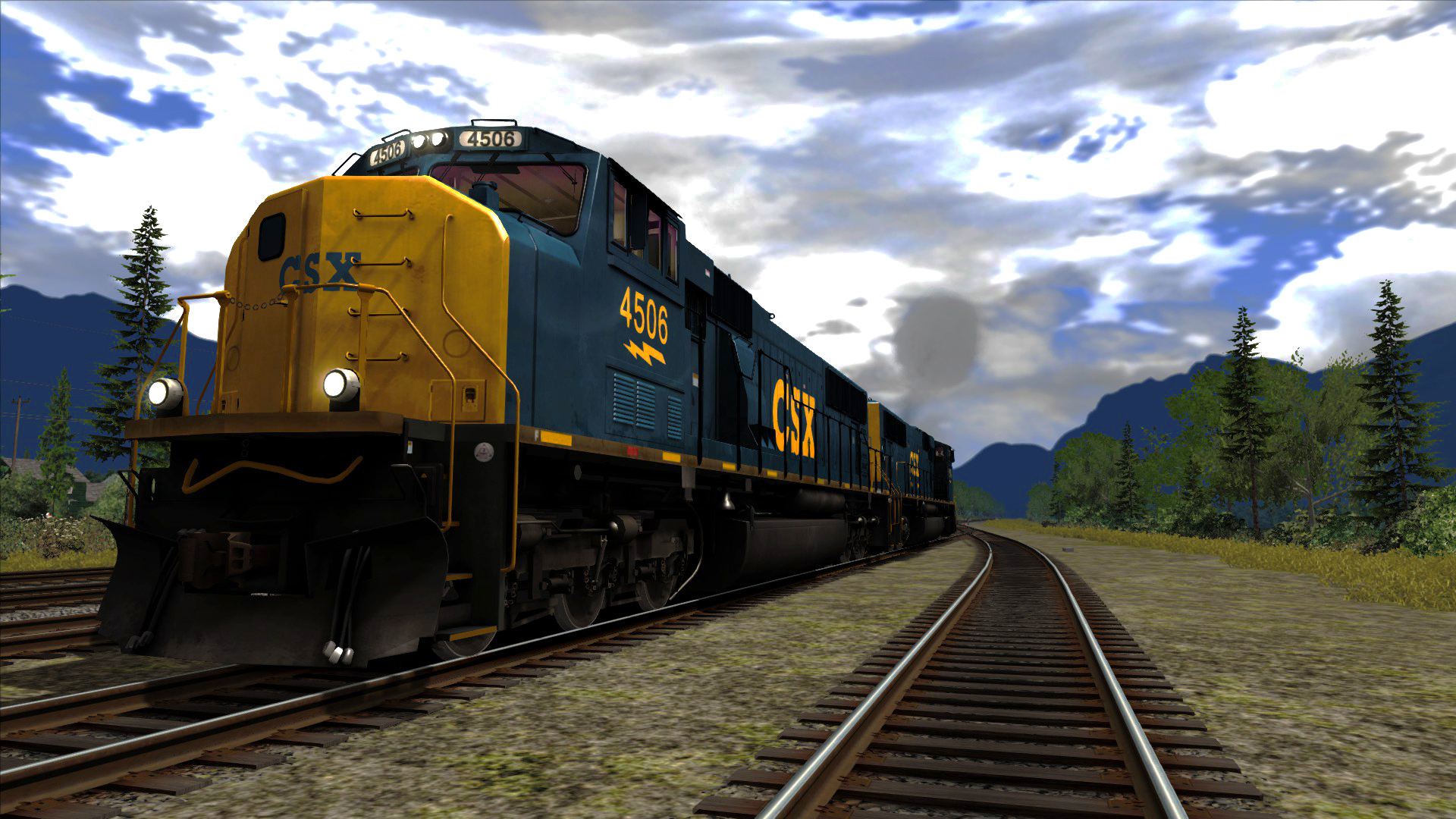 CSX SD70MAC Add-on Livery screenshot 2