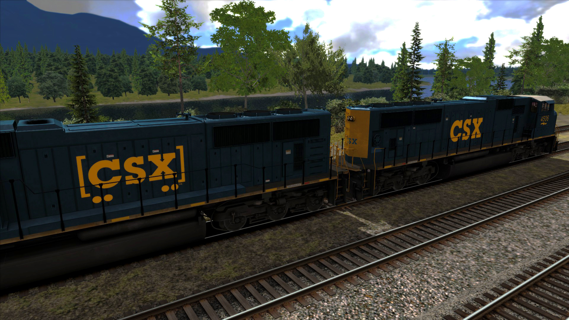 CSX SD70MAC Add-on Livery screenshot 3