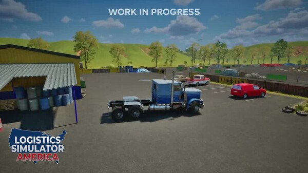 Logistics Simulator: America trailer