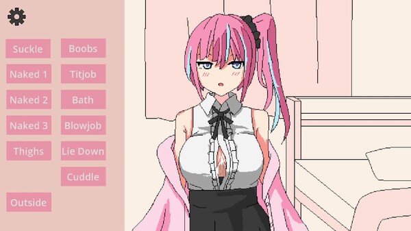Streamer-chan  Cohabitation Simulator trailer