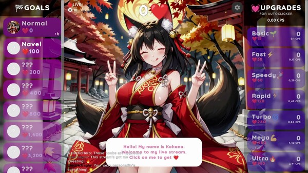 Hentai Clicker: Kohana is streaming trailer
