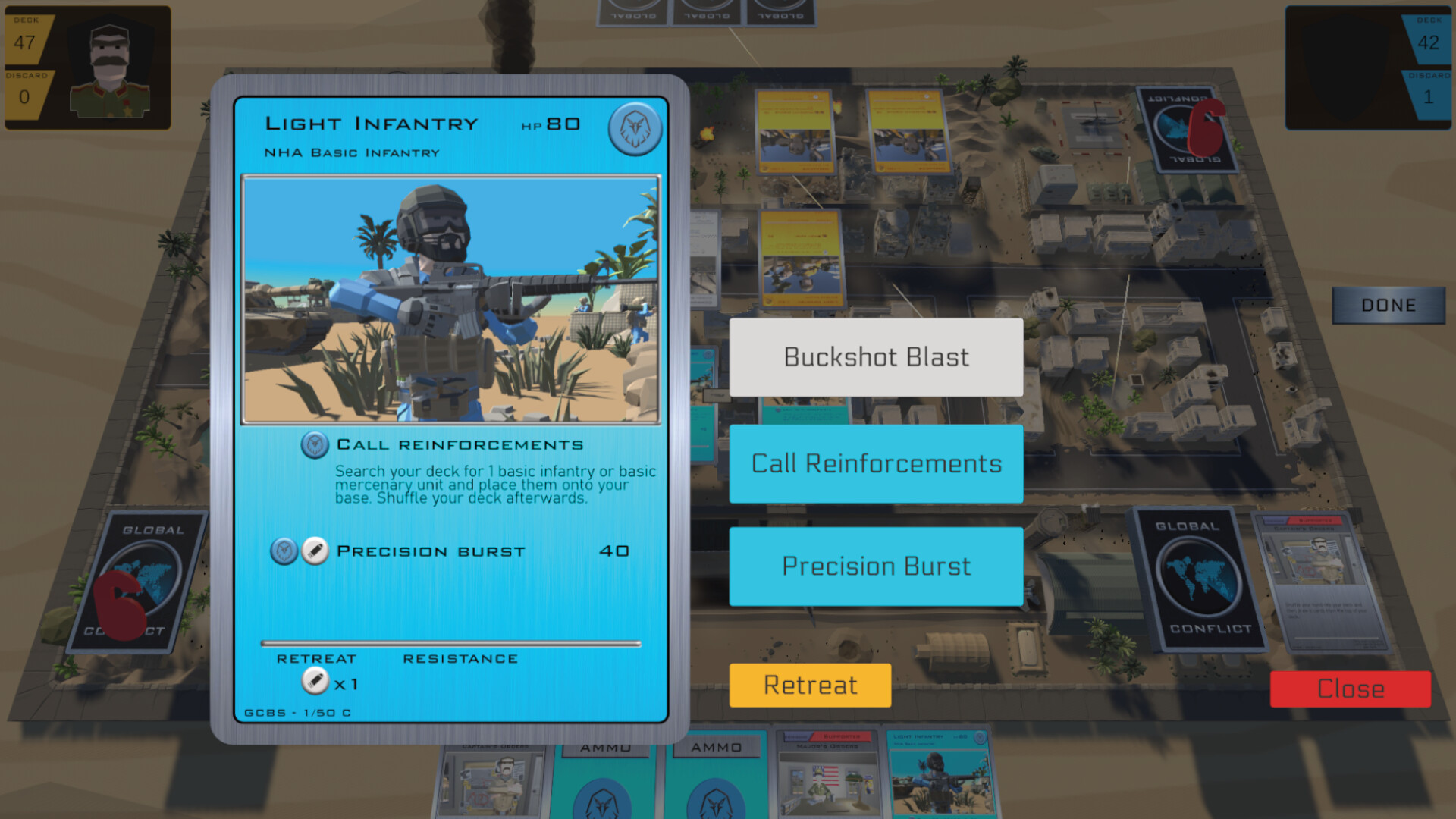 Global Conflict - The Trading Card Game screenshot 2