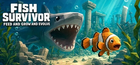 Cover art from Fish Survivor : Feed and Grow and Evolve
