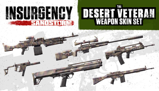Insurgency: Sandstorm - Desert Veteran Weapon Skin Set