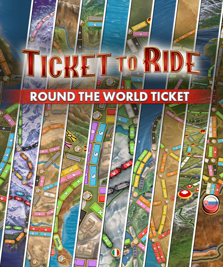 Ticket to Ride®: Round the World Ticket
