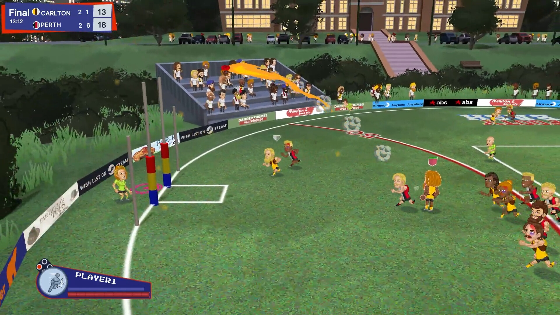 Footy Bash trailer