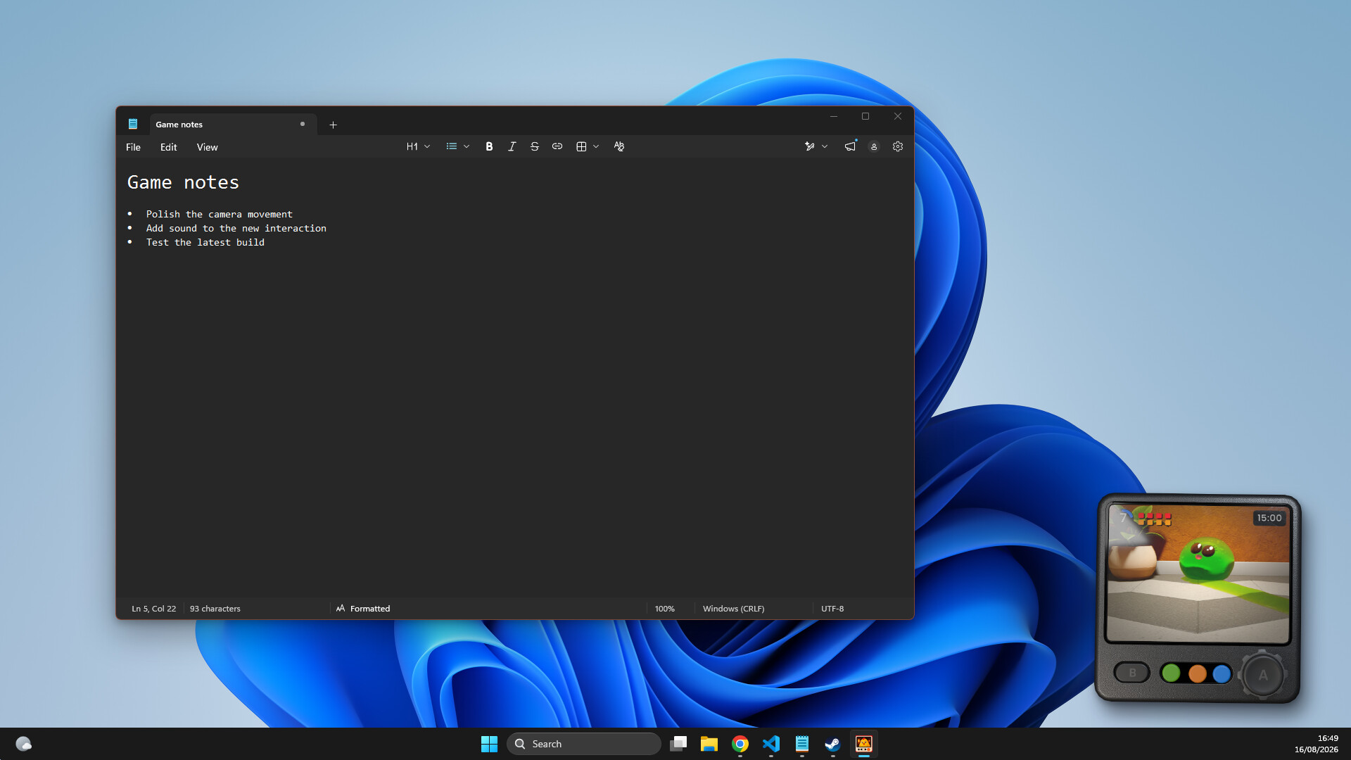 Pocodoro screenshot 2
