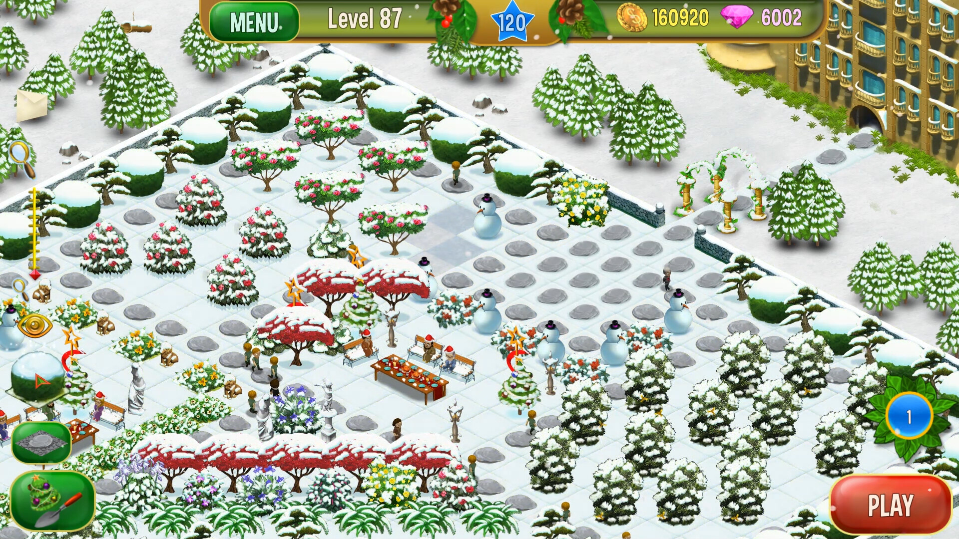 Queen's Garden Christmas trailer