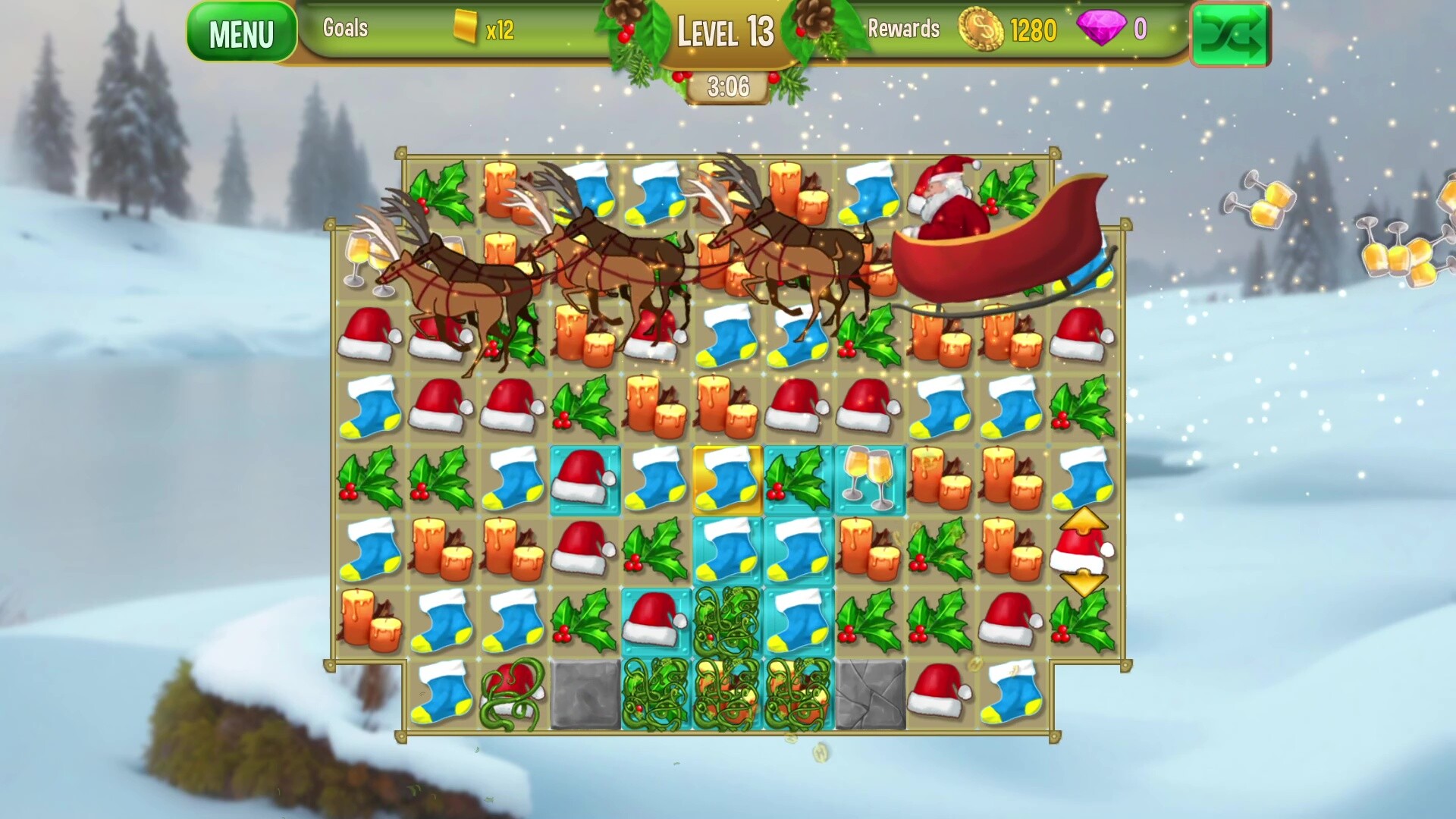 Queen's Garden Christmas screenshot 4