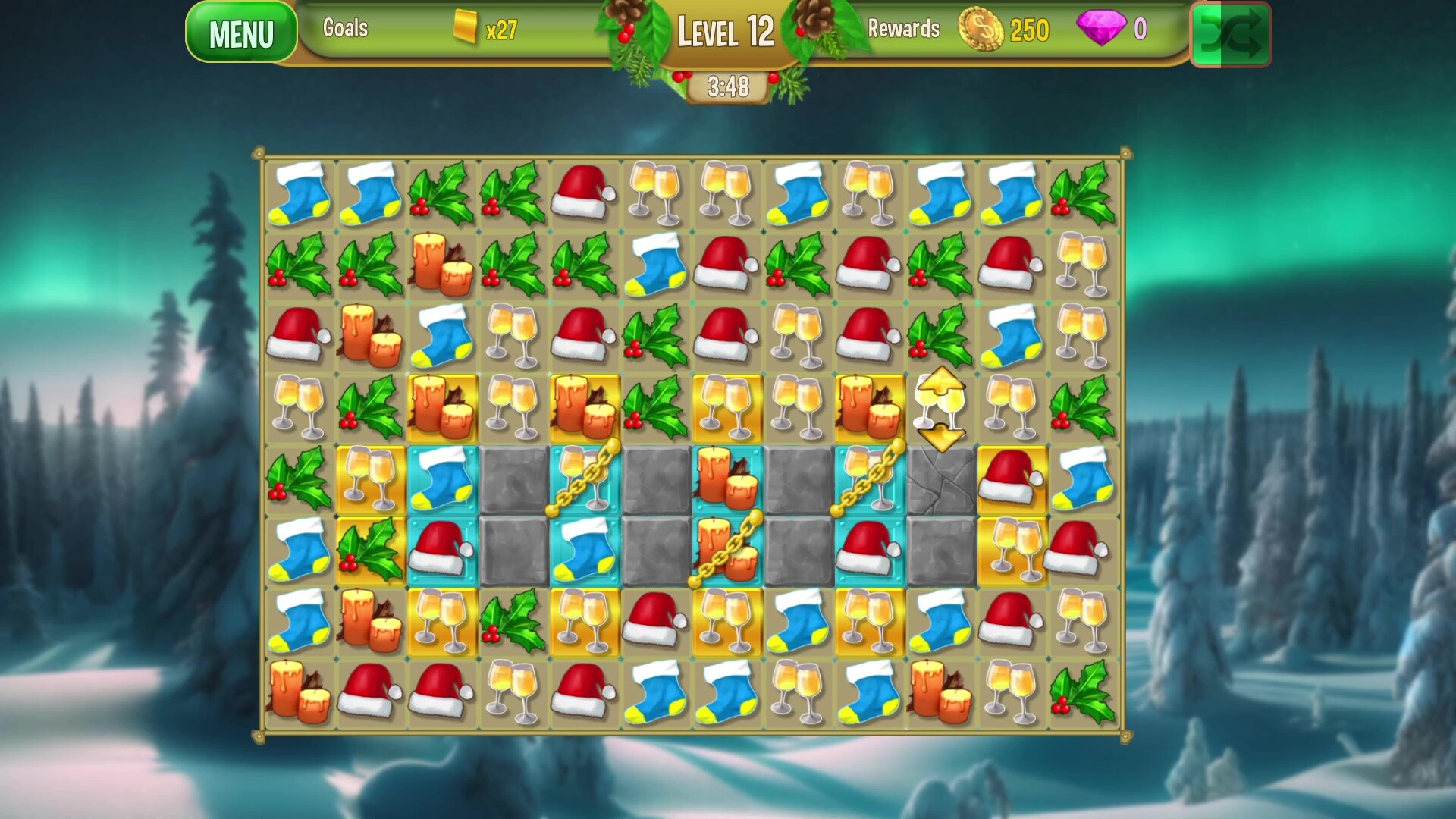 Queen's Garden Christmas screenshot 2