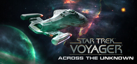 Cover art from Star Trek: Voyager - Across the Unknown
