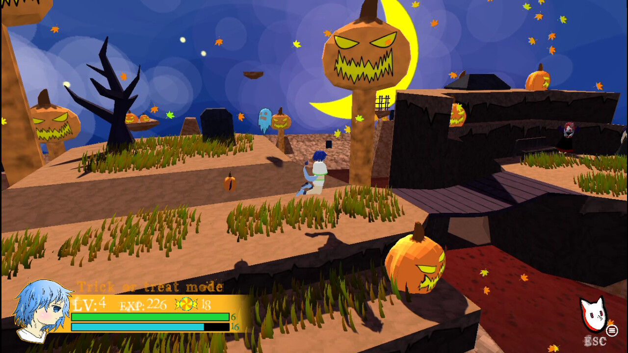 Pumpkin Ghost trailer