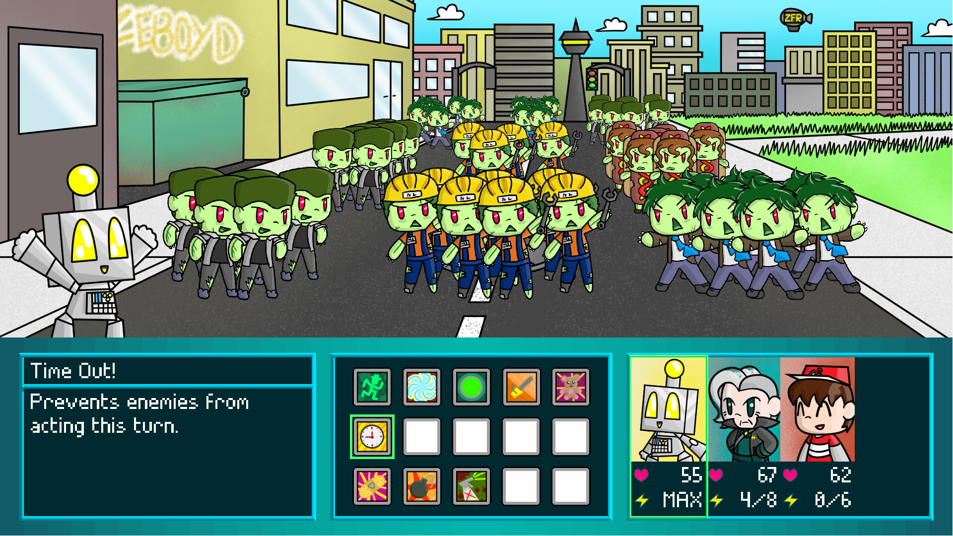 Zombie Fun Run screenshot 1