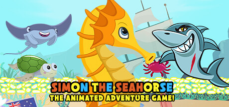 Cover art from Simon the Seahorse The Animated Adventure Game